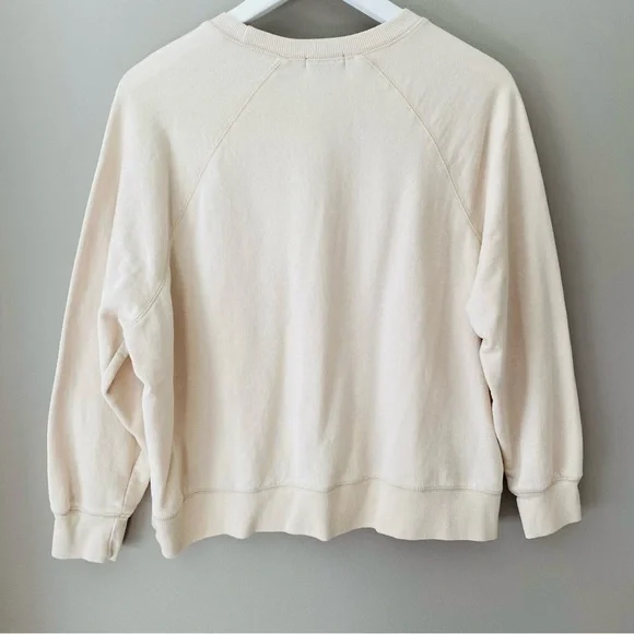 Originality 'Howdy' Pullover Sweatshirt Cream Sz XS - Picture 9 of 9